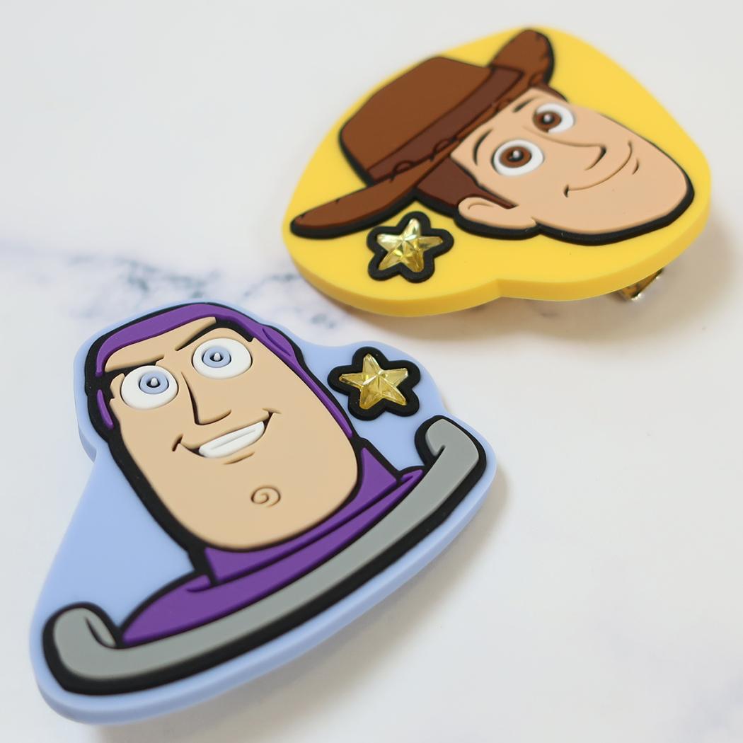 トイストーリー5 クリップ ストーン付きマルチクリップ ウッディ&バズ ディズニー カミオジャパン