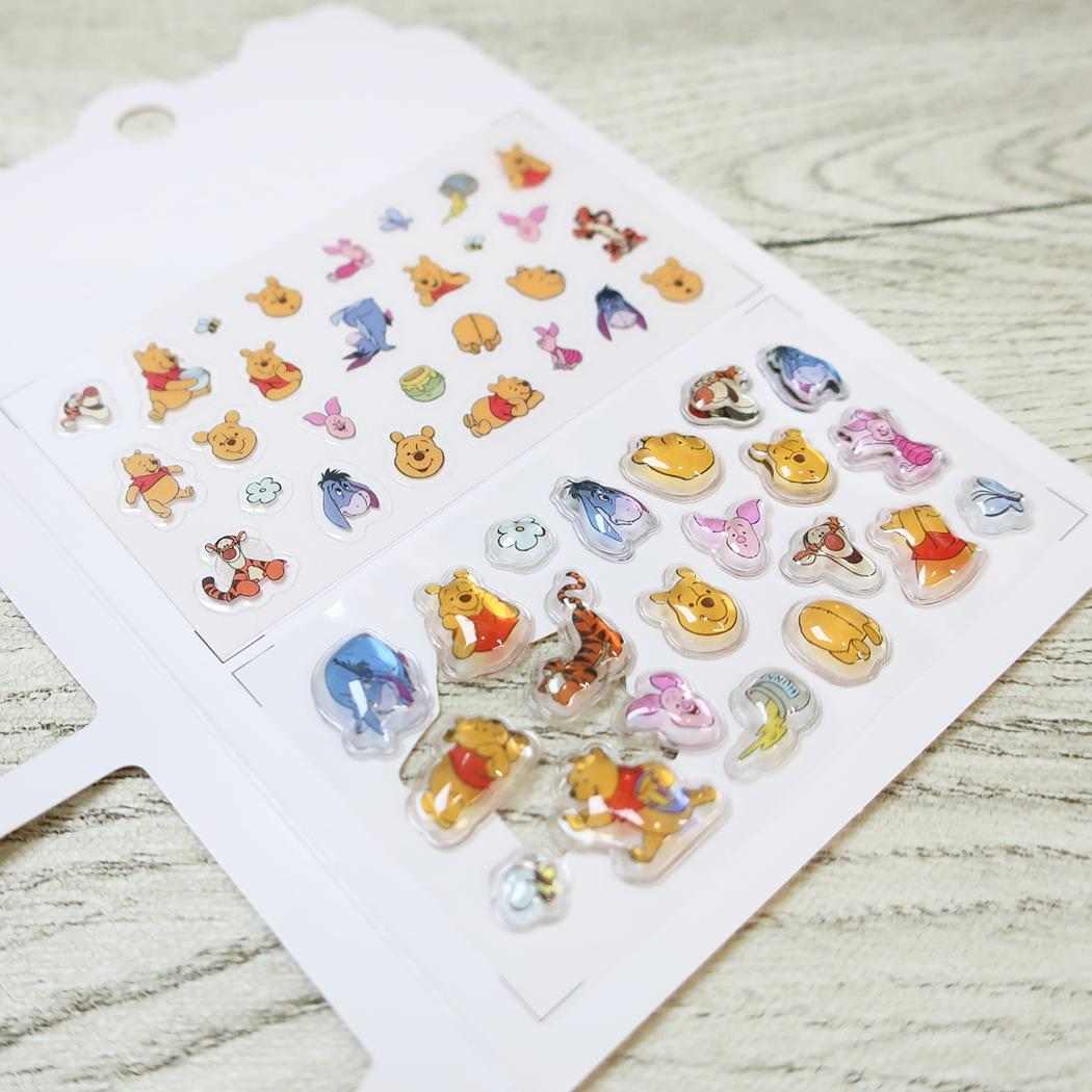 くまのプーさん ネイルシール ちゅるりんデコプチステッカー ディズニー カミオジャパン