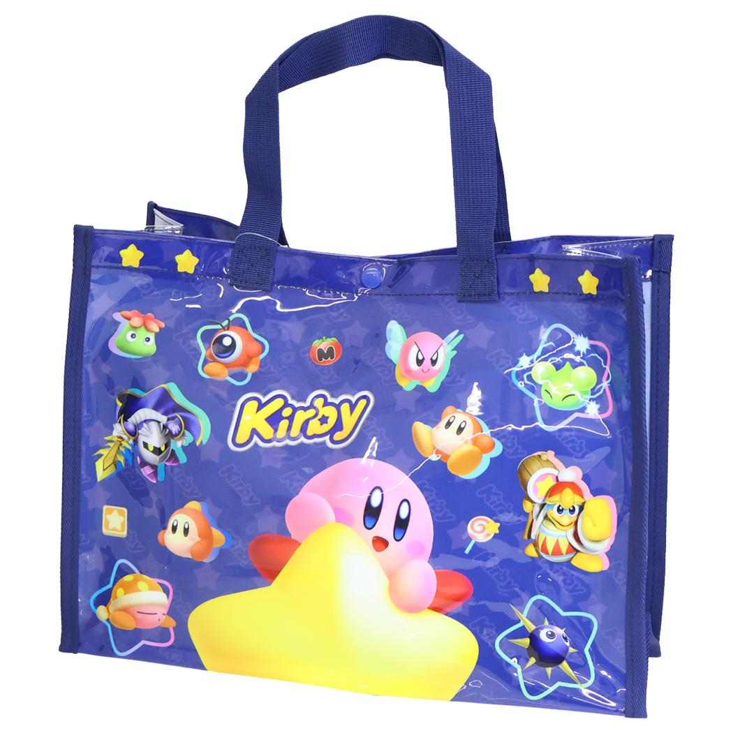 星のカービィ プールバッグ 縫製トートバッグ 高波クリエイト ビーチバッグ 海プール サマーレジャー用品 キャラクター グッズ シネマコレクション