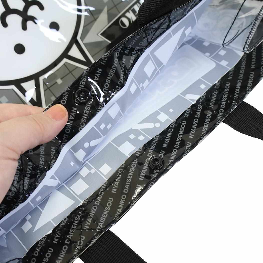 にゃんこ大戦争 プールバッグ 縫製トートバッグ 高波クリエイト ビーチバッグ 海プール サマーレジャー用品 キャラクター グッズ シネマコレクション