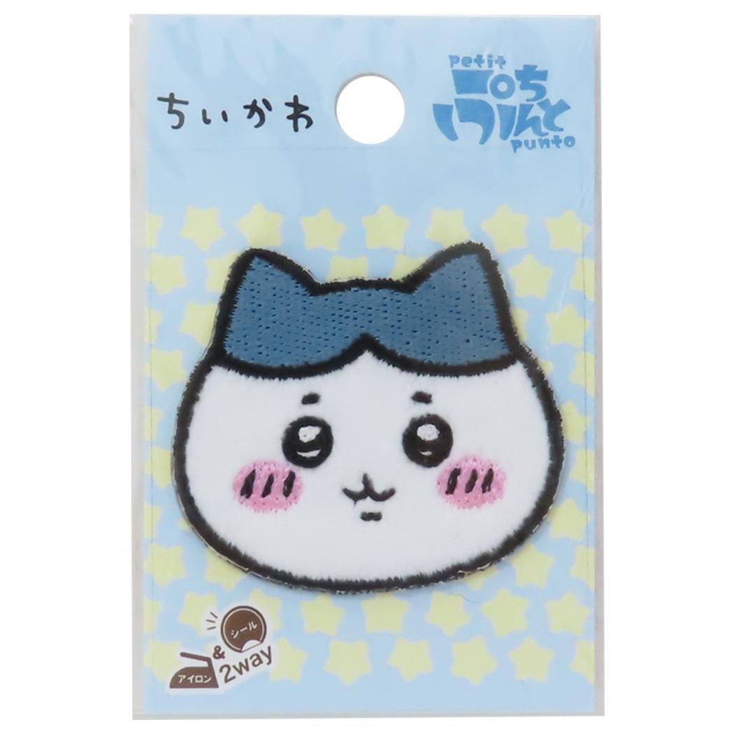 ちいかわ ワッペン 刺繍ワッペン 2way ハチワレ コッカ 手芸用品 キャラクター グッズ メール便可 シネマコレクション