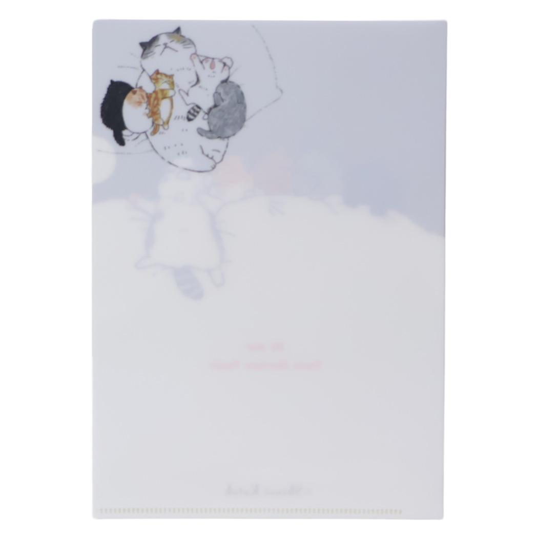 Shinzi Katoh シンジ カトウ クリアファイル A5クリアファイル すやすやねこ 木野瀬印刷 新学期準備文具 かわいい グッズ メール便可 シネマコレクション