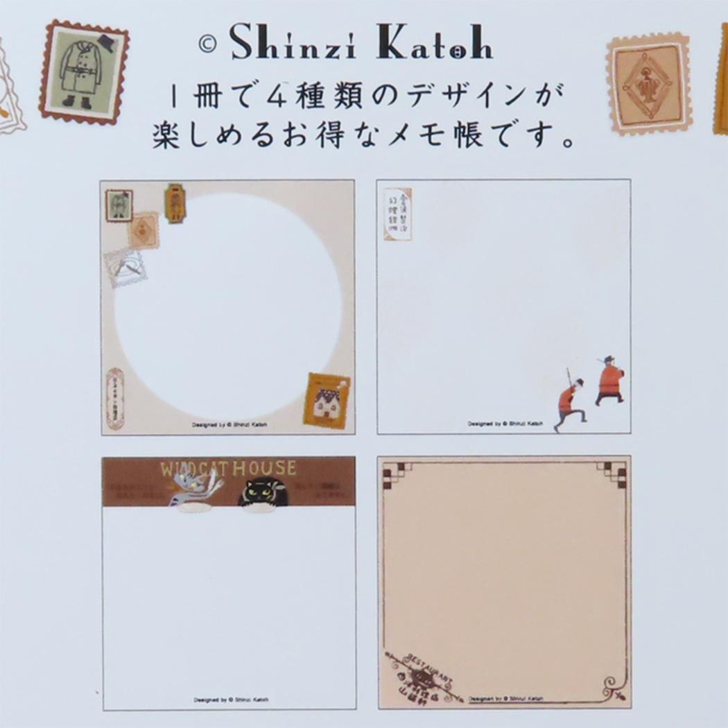 宮沢賢治 幻燈館1998 メモ帳 ブロックメモ 注文の多い料理店 新入学 木野瀬印刷 事務用品 100枚綴り おしゃれ 文具 グッズ メール便可 シネマコレクション