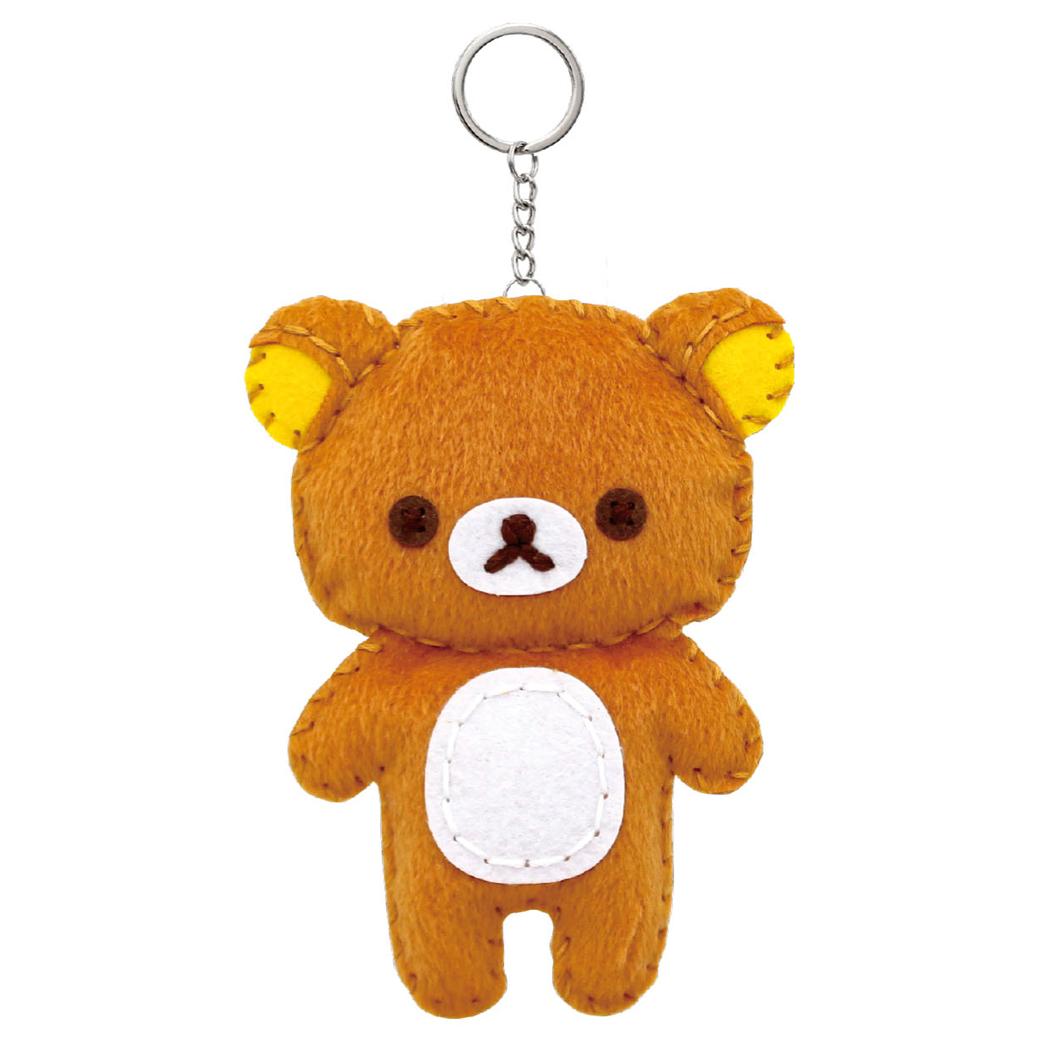 リラックマ 手芸用品 はじめてのソーイングキット キーホルダーシリーズ サンエックス 尾上萬 ハンドメイド 裁縫 キャラクター グッズ メール便可 シネマコレクション