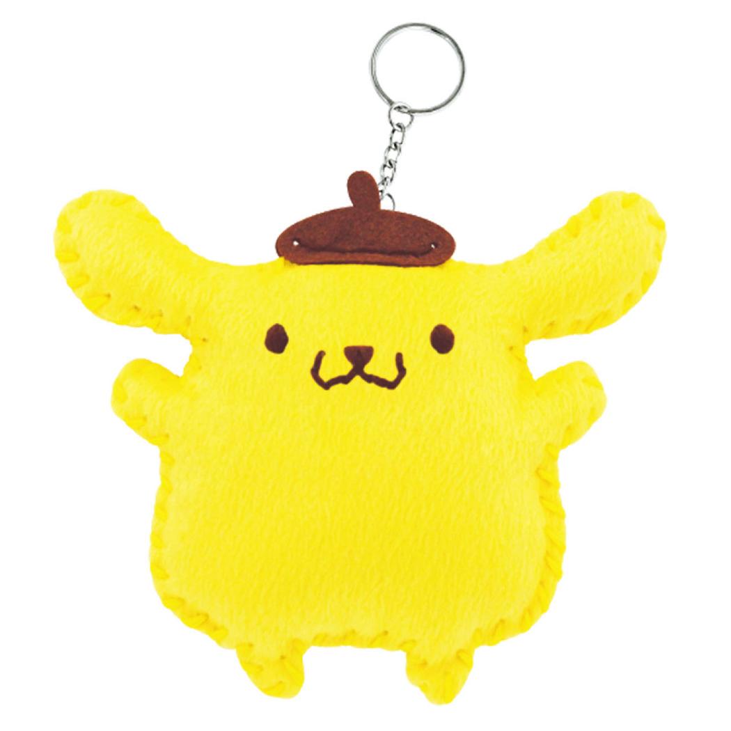 ポムポムプリン 手芸用品 はじめてのソーイングキット キーホルダーシリーズ ジャンプ サンリオ 尾上萬 ハンドメイド 裁縫 キャラクター グッズ メール便可 シネマコレクション