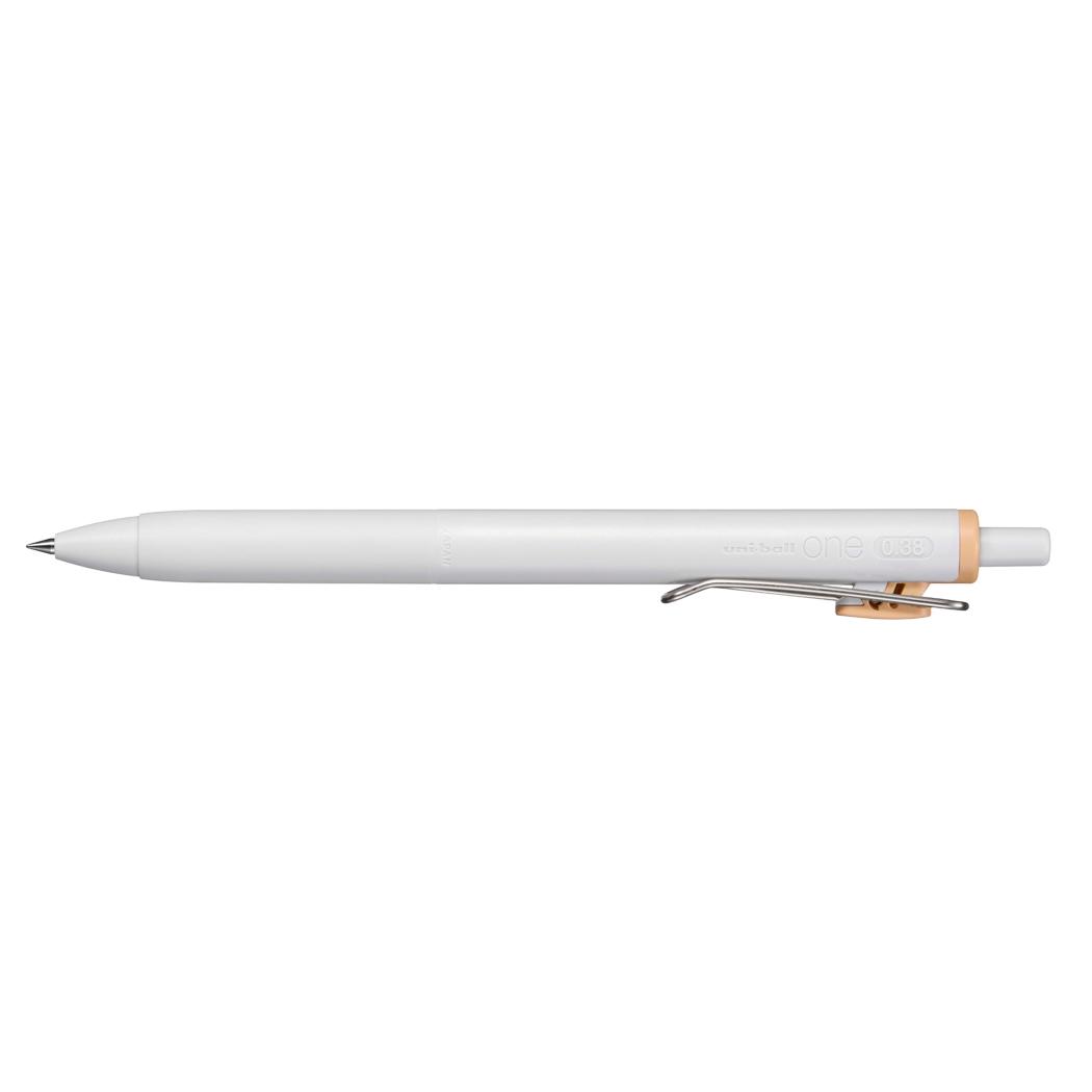 ボールペン ユニボールワン ゲルインクボールペン 0.38mm こいぬ色 三菱鉛筆 新学期準備文具 事務用品 uni-ball one グッズ メール便可 シネマコレクション