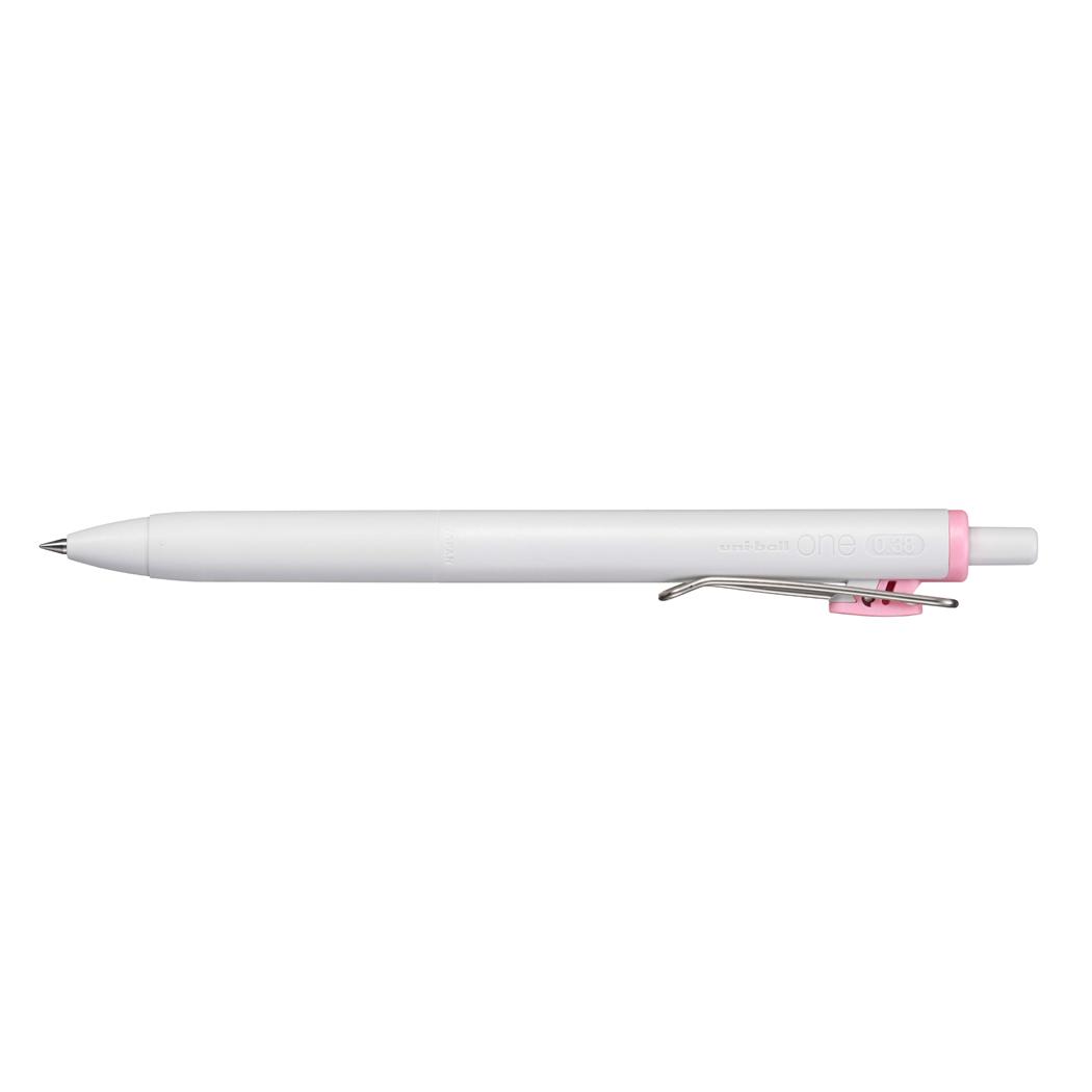 ボールペン ゲルインクボールペン ユニボールワン 0.38mm クリエイティブカラー シマーソフトピンク 三菱鉛筆 新学期準備文具 事務用品 グッズ メール便可 シネマコレクション