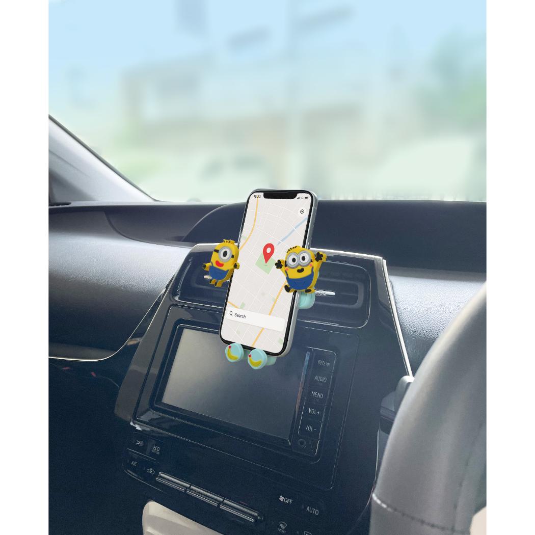 ミニオンズ 車内インテリア スマホホルダー ユニバーサル映画 三金商事 スマホスタンド キャラクター グッズ シネマコレクション