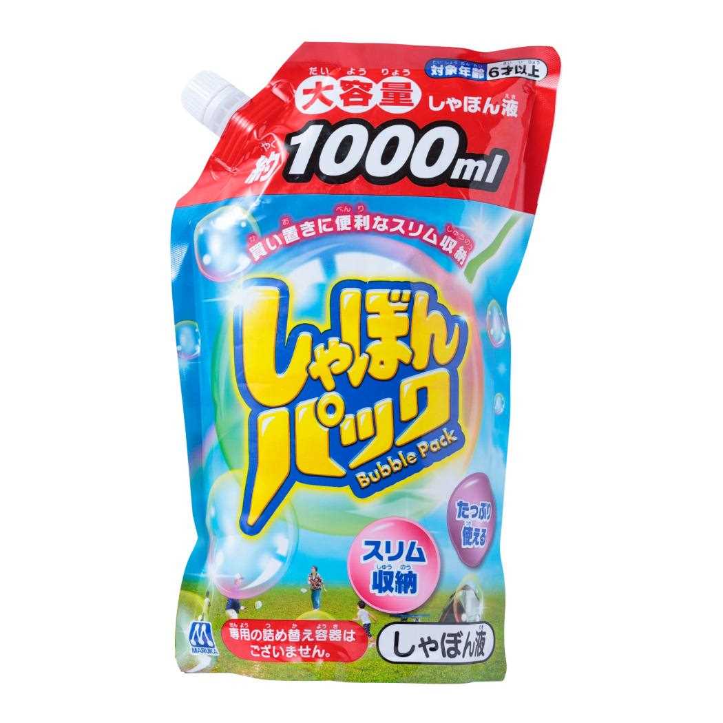 おもちゃ しゃぼんパック 1000ml マルカ シャボン玉 しゃぼん玉 外遊び グッズ シネマコレクション