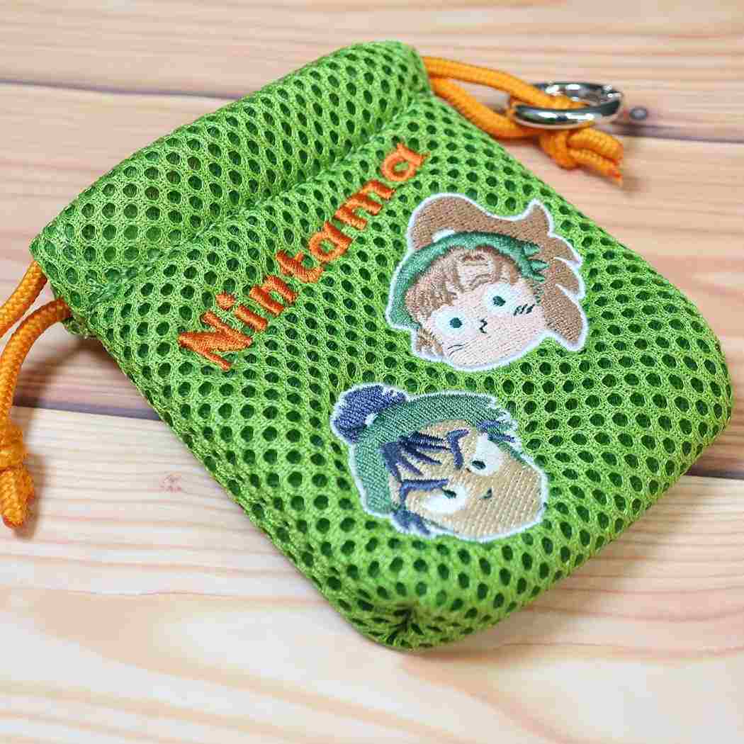 忍たま乱太郎 巾着袋 ミニきんちゃくポーチ 六年生 善法寺 食満 NHK マリモクラフト