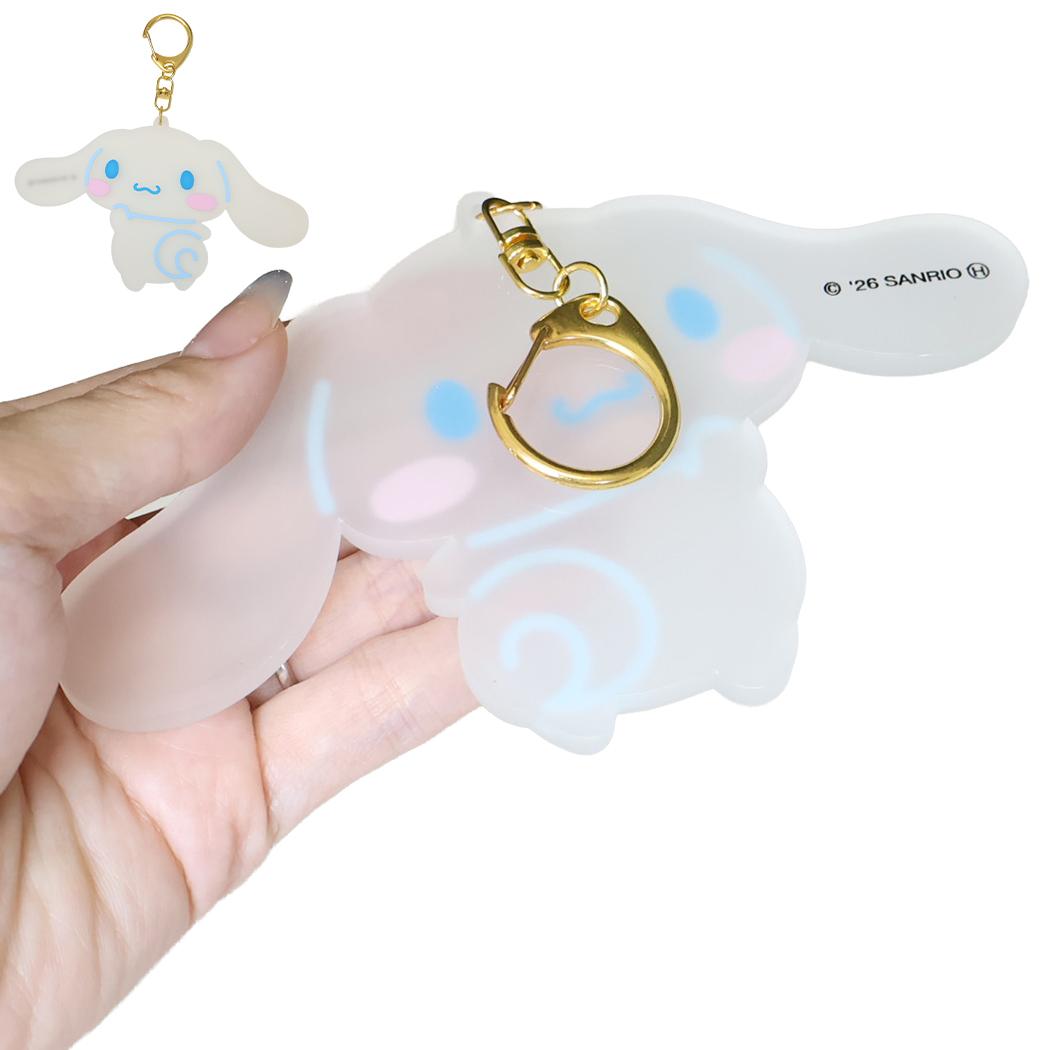 サンリオキャラクターズ キーリング ラバーキーホルダー シナモロール Sanrio マリモクラフト