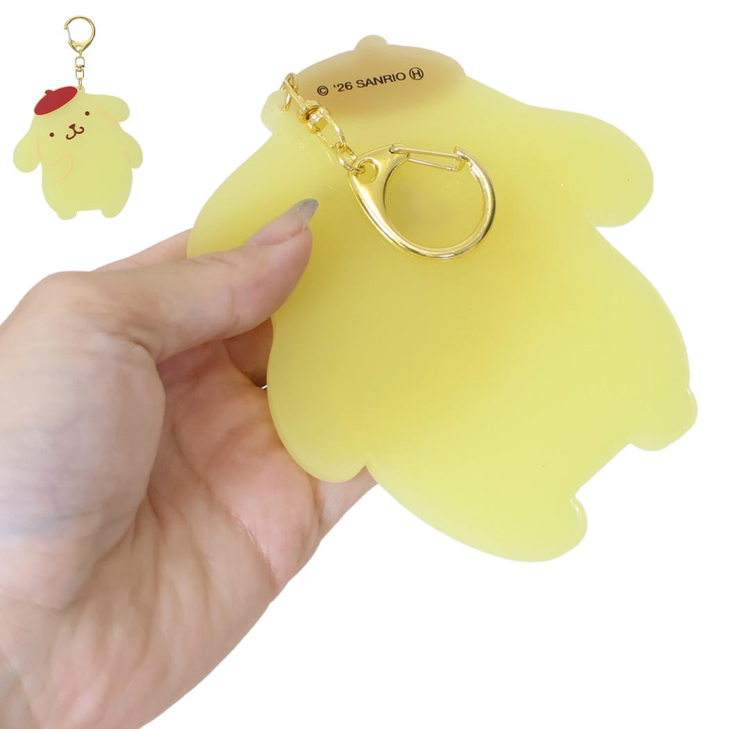 サンリオキャラクターズ キーリング ラバーキーホルダー ポムポムプリン Sanrio マリモクラフト