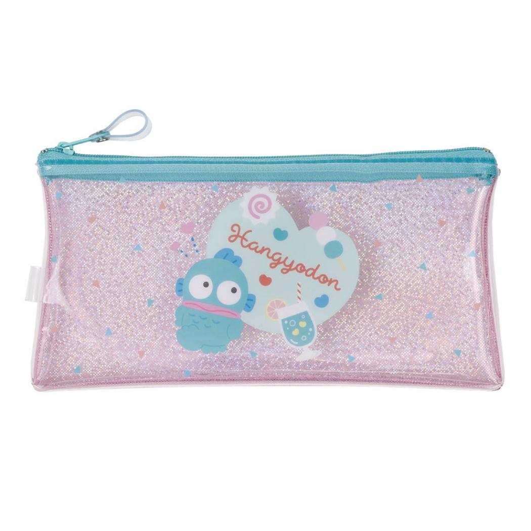 ハンギョドン ペンポーチ キラキラフラットペンケース サンリオ エムプラン 新学期準備文具 キャラクター グッズ メール便可 シネマコレクション