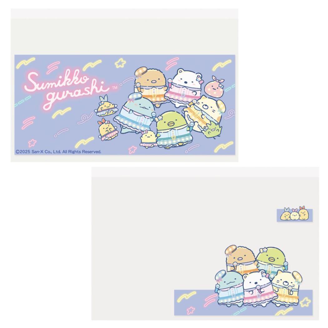 すみっコぐらし カードケース マイナカードクリアケース A 6枚入り サンエックス エムプラン かわいい 普段使い 実用 キャラクター グッズ メール便可 シネマコレクション