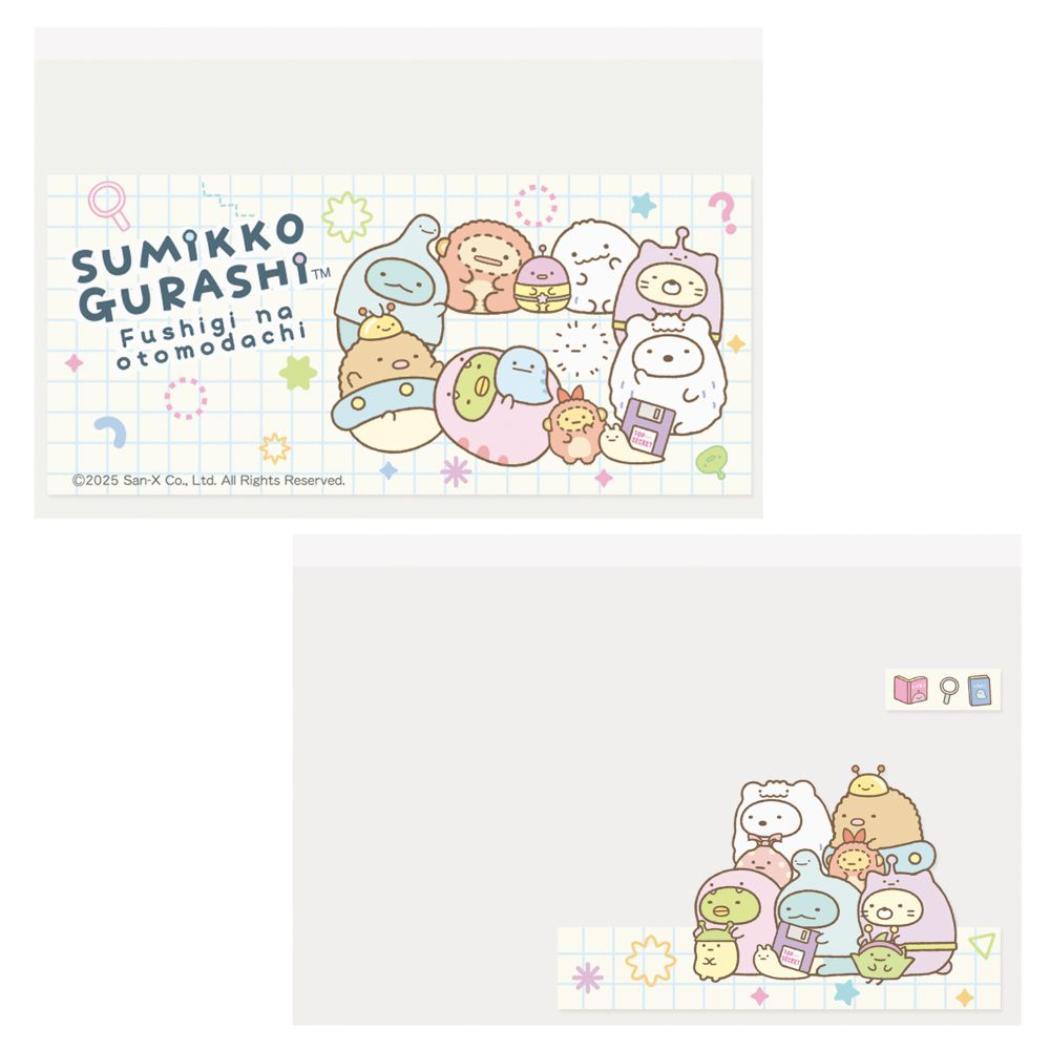 すみっコぐらし カードケース マイナカードクリアケース D 6枚入り サンエックス エムプラン かわいい 普段使い 実用 キャラクター グッズ メール便可 シネマコレクション