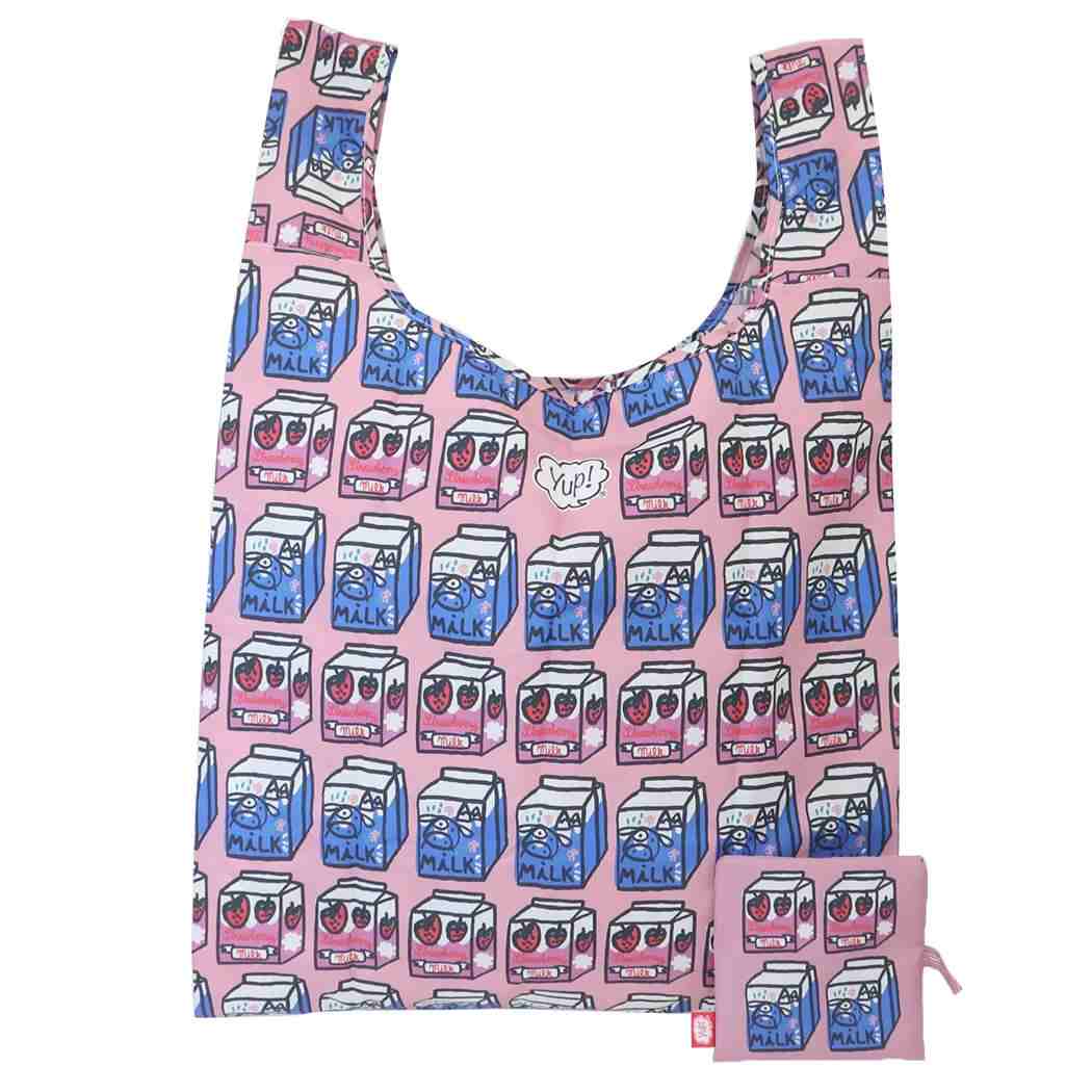 ヤップ ショッピングバッグ エコバッグ ミルクパックエコ 丸眞 お買い物かばん おもしろ雑貨 グッズ メール便可 シネマコレクション