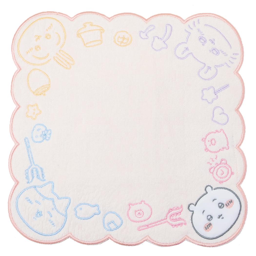 ちいかわ ミニタオル シャーリング ハンカチタオル もくもくちいかわ 丸眞 汗拭きタオル キャラクター グッズ メール便可 シネマコレクション