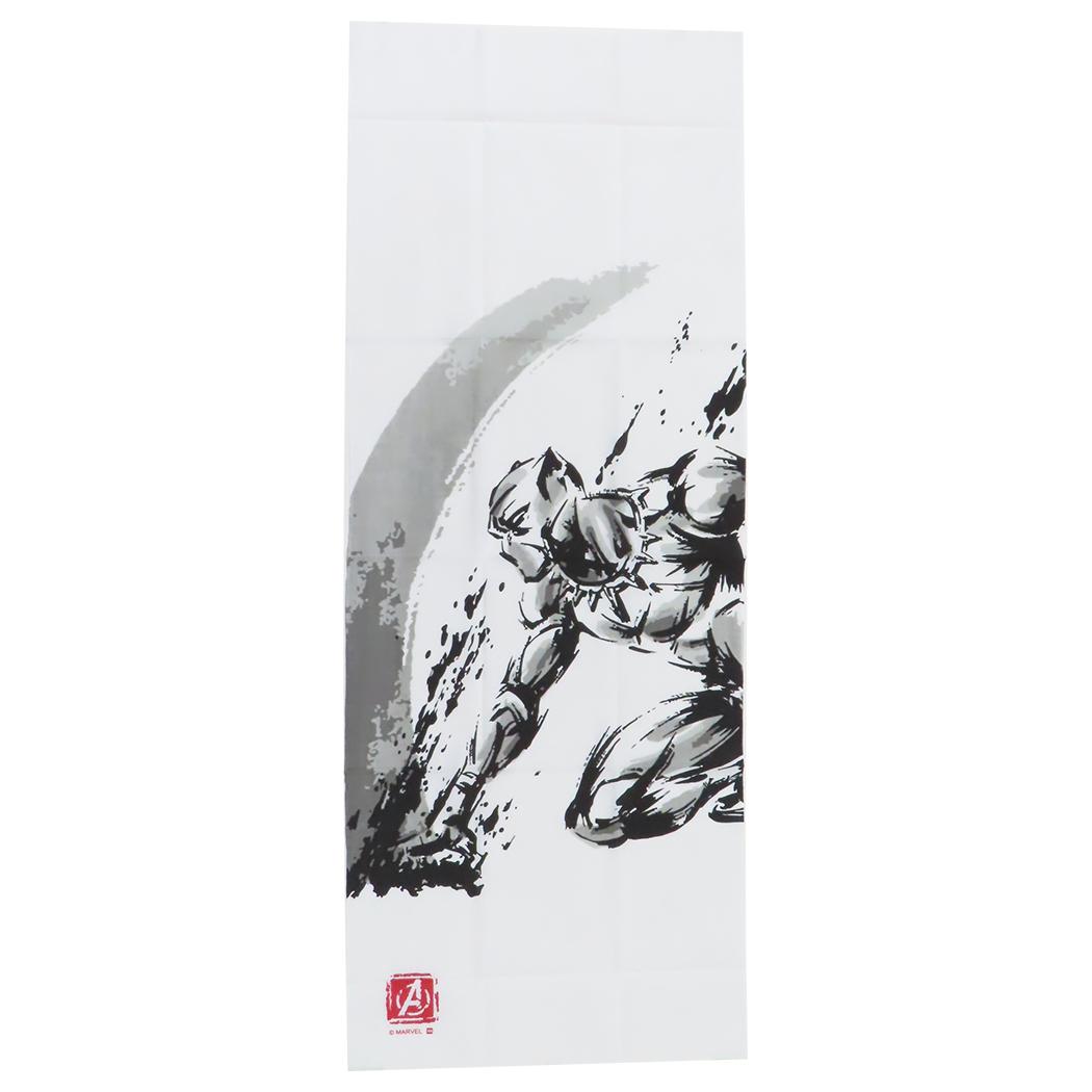 ブラックパンサー てぬぐい 手ぬぐい アクション MARVEL 丸眞 日本製 手拭い キャラクター グッズ メール便可