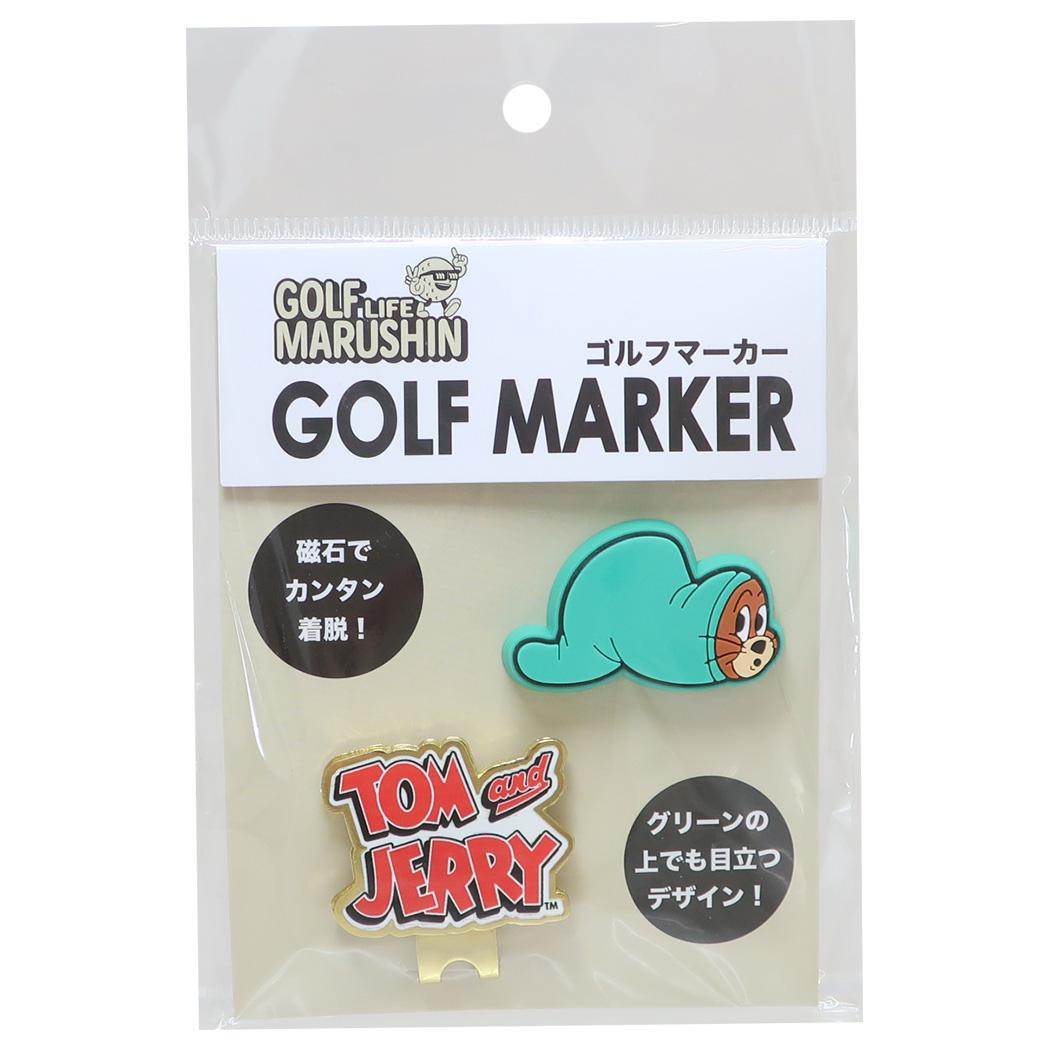 トム&ジェリー ゴルフ用品 ゴルフマーカー マーカージェリー ワーナーブラザース 丸眞 ゴルフ雑貨 キャラクター グッズ メール便可 シネマコレクション
