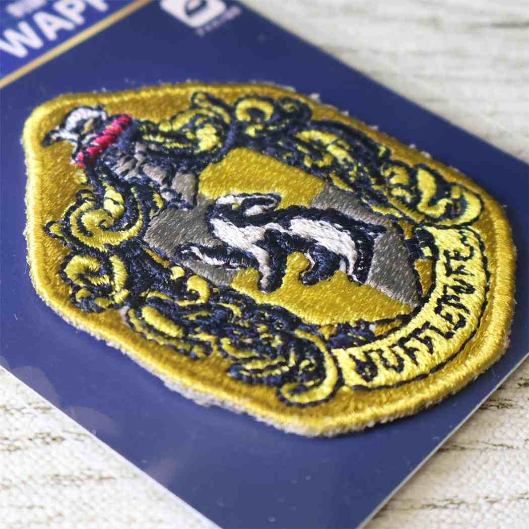ハリーポッター ワッペン 刺繍ワッペン ハッフルパフ パッチ ワーナーブラザース