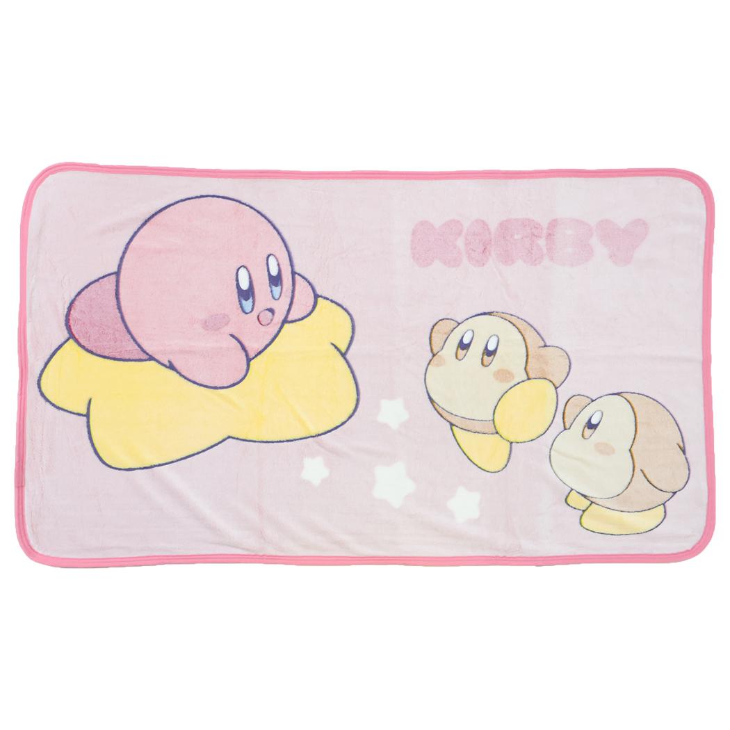 星のカービィ ブランケット ロングブランケット 楽しいおしゃべり 丸眞 暖かい 軽量 キャラクター グッズ シネマコレクション