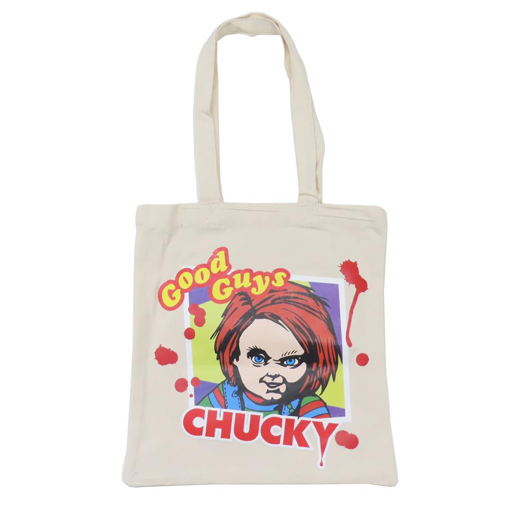 チャッキー トートバッグ キャンバストート アイポップ 丸眞 手提げかばん A4サイズ対応 映画キャラクター グッズ メール便可 シネマコレクション