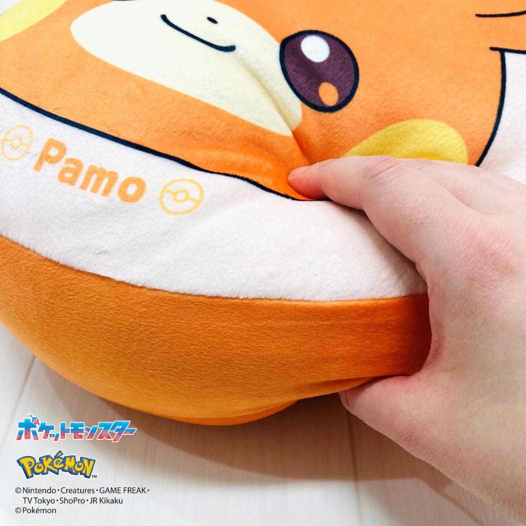 ポケットモンスター クッション もちもちフェイスクッション パモ ポケモン モリシタ インテリア 先行販売商品 キャラクター グッズ
