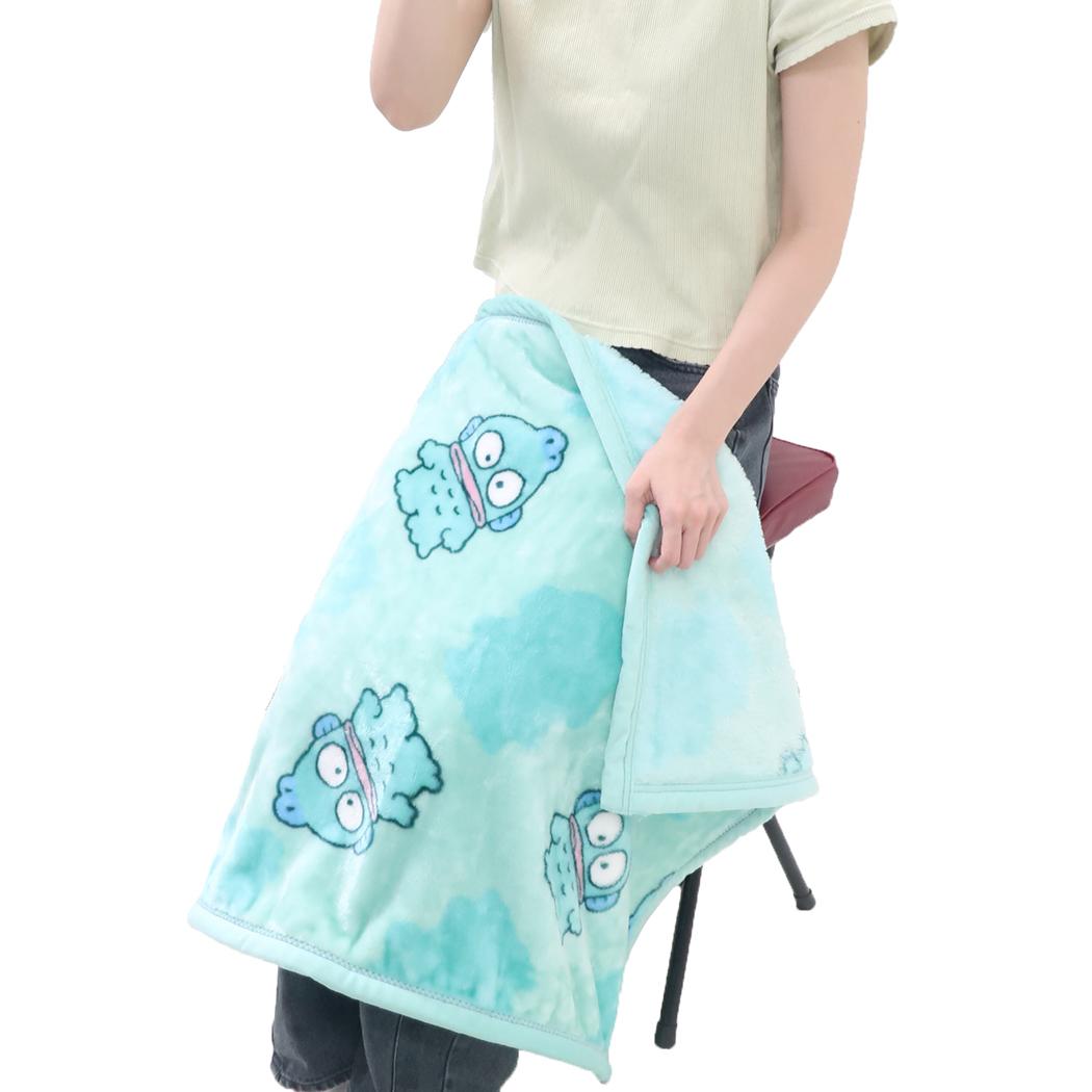 ハンギョドン ひざ掛け ブランケット スタンドパターン サンリオ 水野