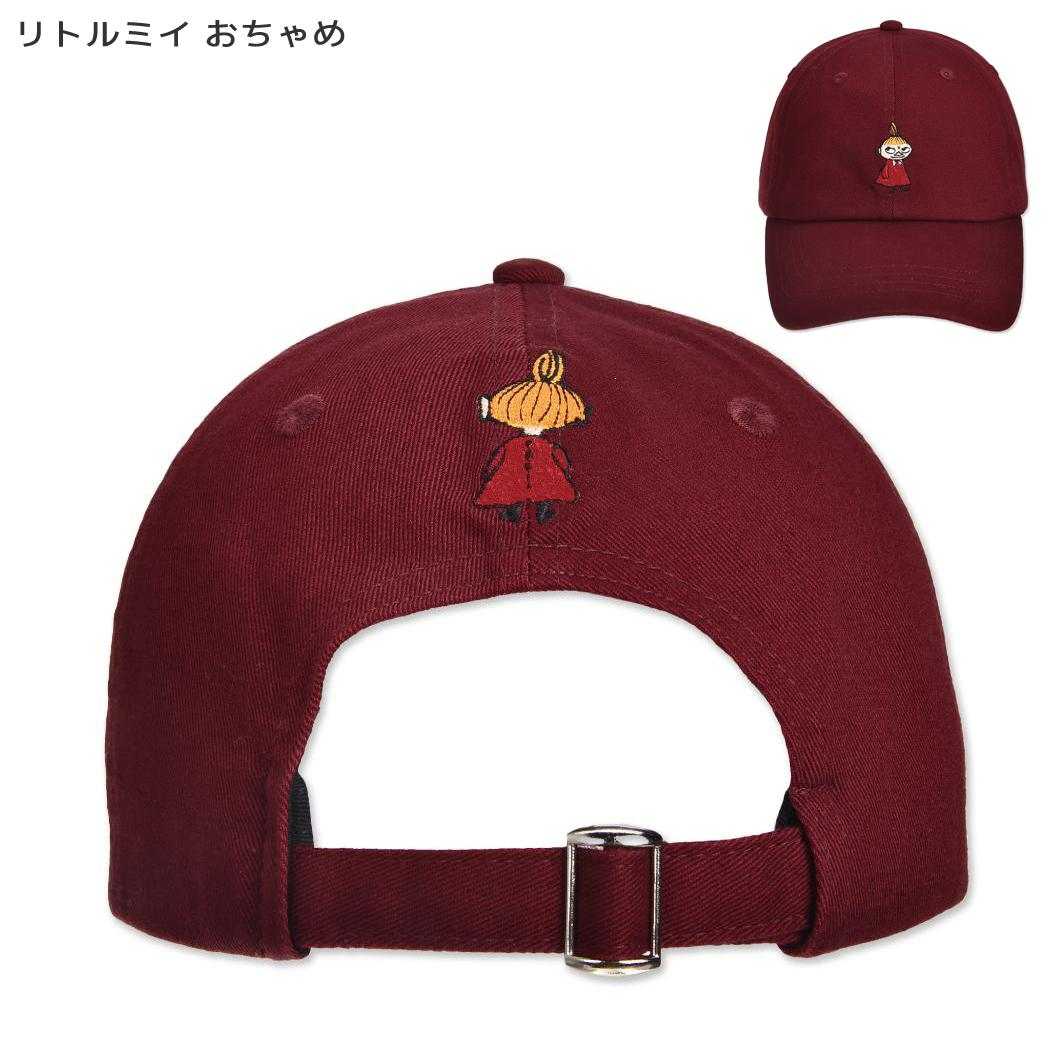 ムーミン 帽子 2サイド ダディキャップ リトルミイ おちゃめ 北欧 ノルディックバディズジャパン