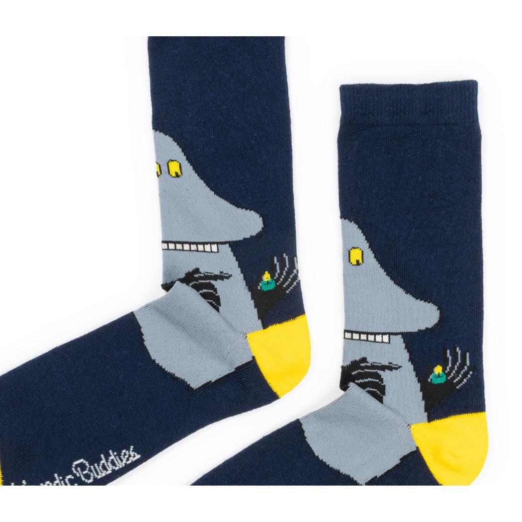 ムーミン 男性用 靴下 クラシックソックス モラン 夜歩き 北欧 ノルディックバディズジャパン
