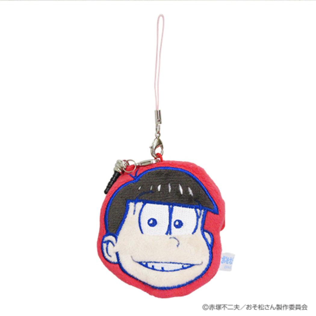 おそ松さん ミニポーチ イヤホン巻き松 ミニポーチ おそ松 内藤デザイン 有線イヤホン収納 アニメキャラクター グッズ メール便可 シネマコレクション