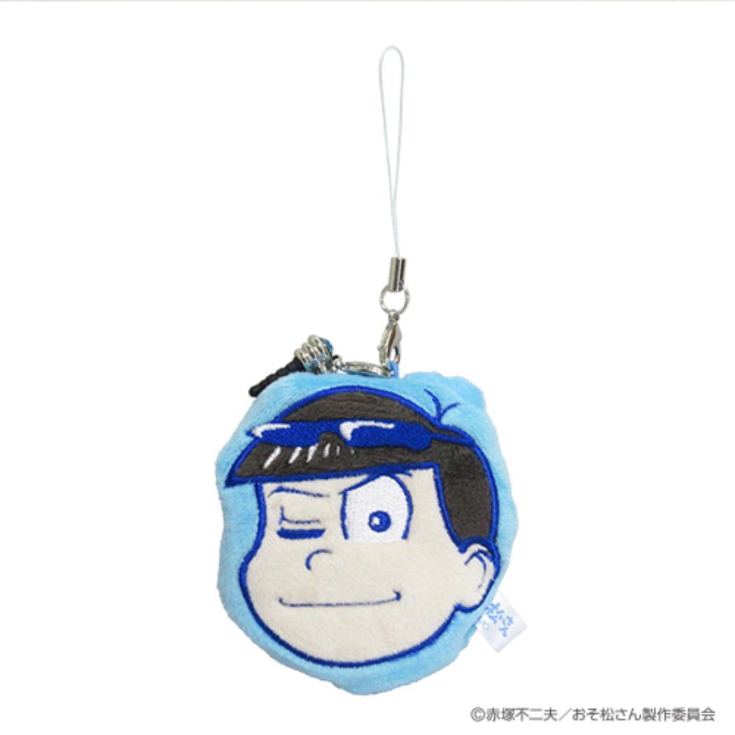 おそ松さん ミニポーチ イヤホン巻き松 ミニポーチ カラ松 内藤デザイン 有線イヤホン収納 アニメキャラクター グッズ メール便可 シネマコレクション