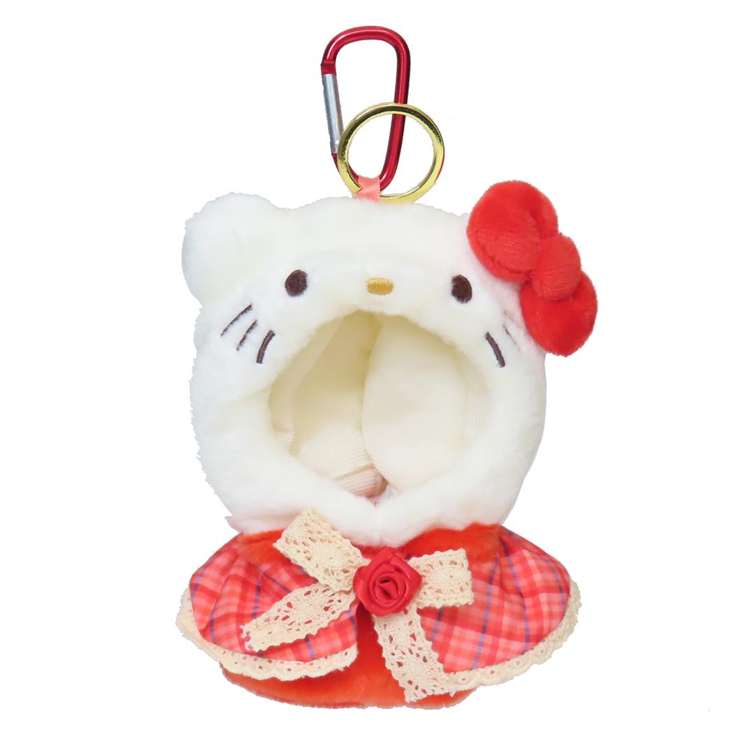 ハローキティ 推し活アイテム プラッシュコスチューマー おでかけマスコット サンリオ 内藤デザイン ぬいぐるみ用 ぬい活 カラビナ キャラクター グッズ シネマコレクション