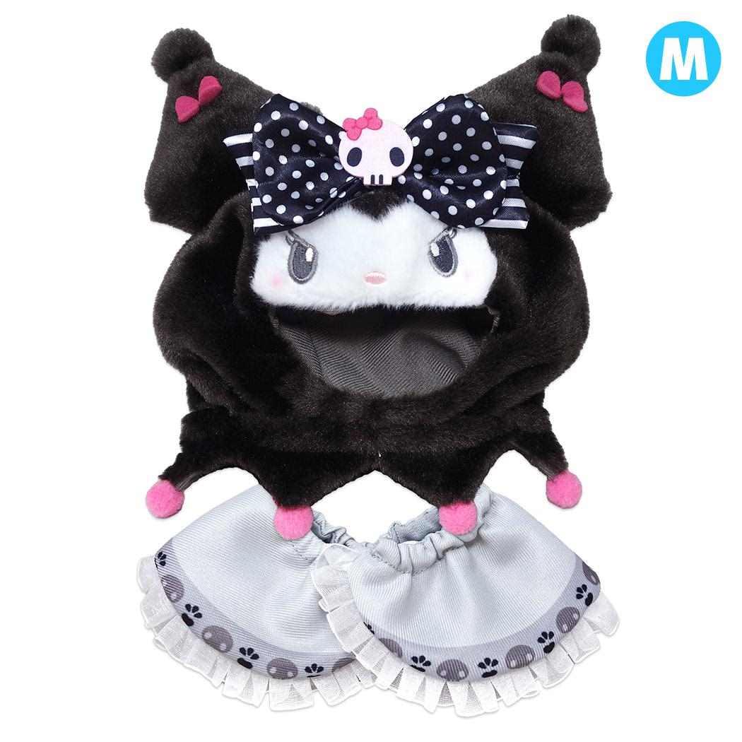 クロミ 推し活アイテム プラッシュコスチューマー M My Melody & Kuromi 50th & 20th Anniversary サンリオ 内藤デザイン ぬいぐるみ用 ぬい活 キャラクター グッズ メール便可 シネマコレクション