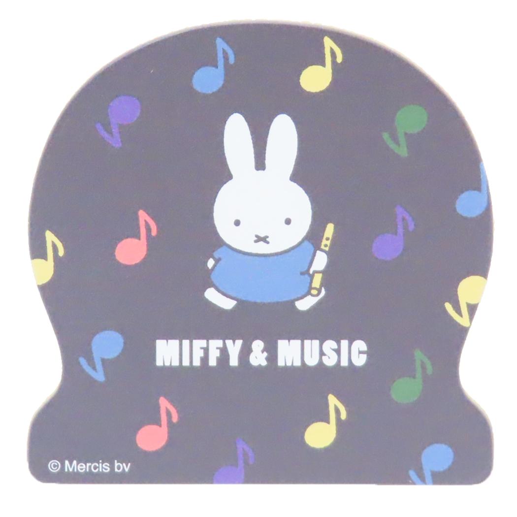 ミッフィー クリップ ビッグウッドクリップ MIFFY&MUSIC ブラック ディックブルーナ ナガノファクトリー 事務用品 絵本キャラクター グッズ メール便可 シネマコレクション