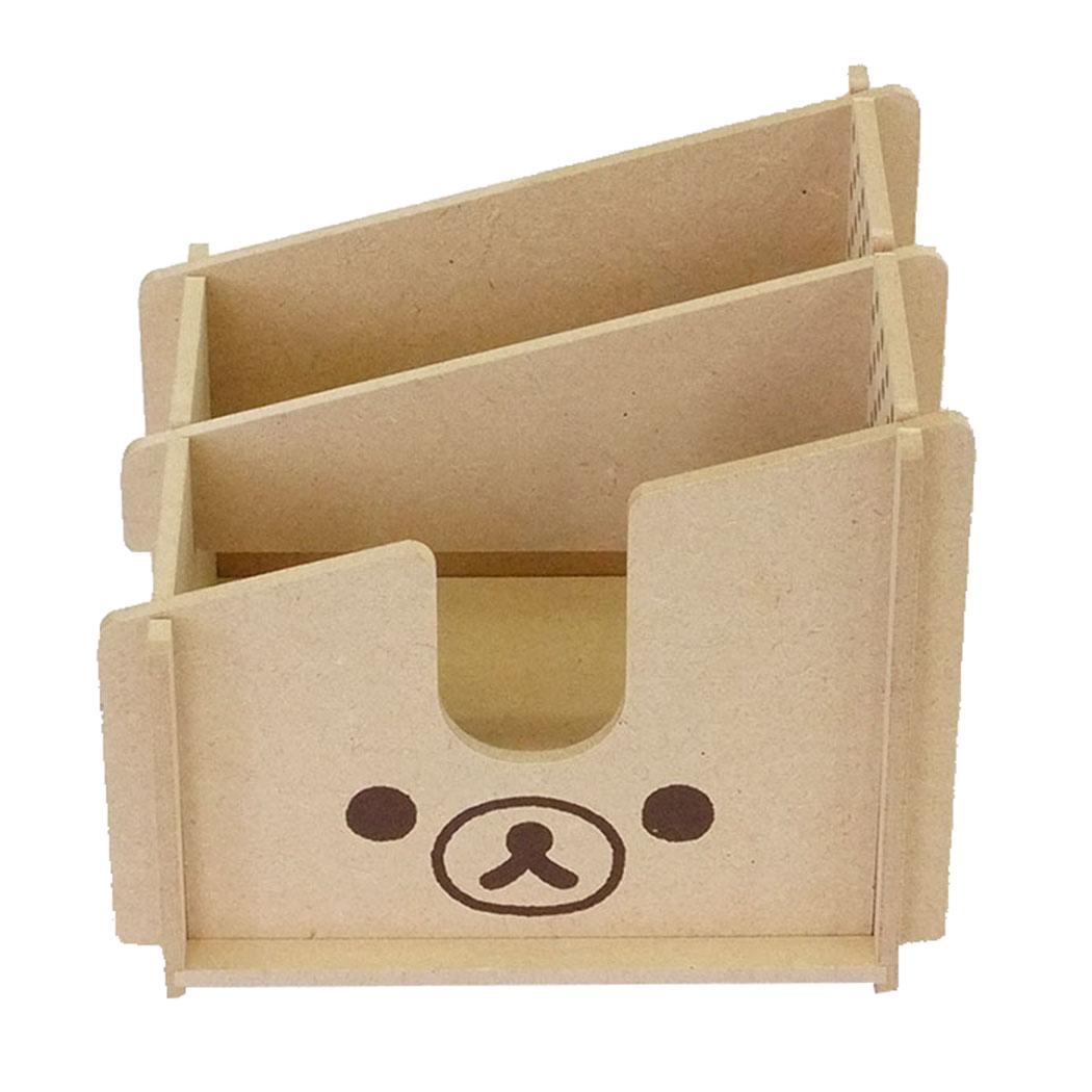 リラックマ 収納用品 簡単組立 ボックスティッシュラック リラックマフェイス サンエックス ナガノファクトリー ティッシュ入れ ラップボックス キャラクター グッズ メール便可 シネマコレクション