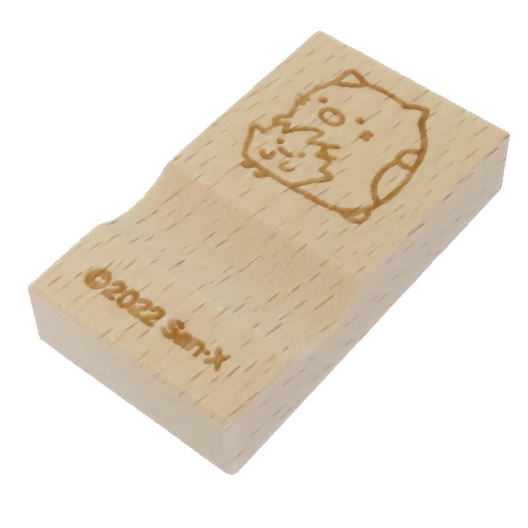 すみっコぐらしはし置き木の箸置きねこサンエックスナガノファクトリーチョップスティックレストキャラクターグッズシネマコレクション