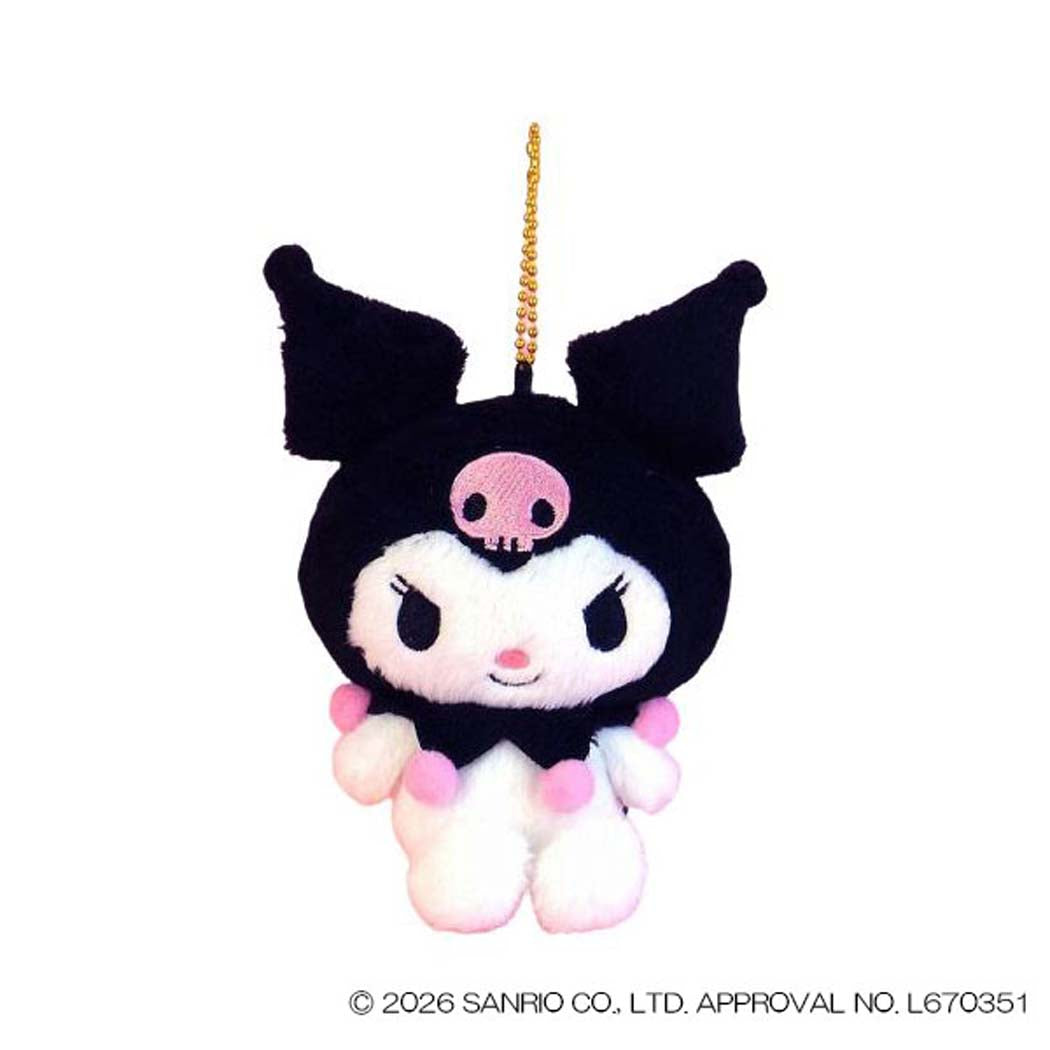 クロミ グッズ マスコット キャラクター ミニぬいぐるみボールチェーン ほわほわ サンリオ プレゼント 男の子 女の子 ギフト