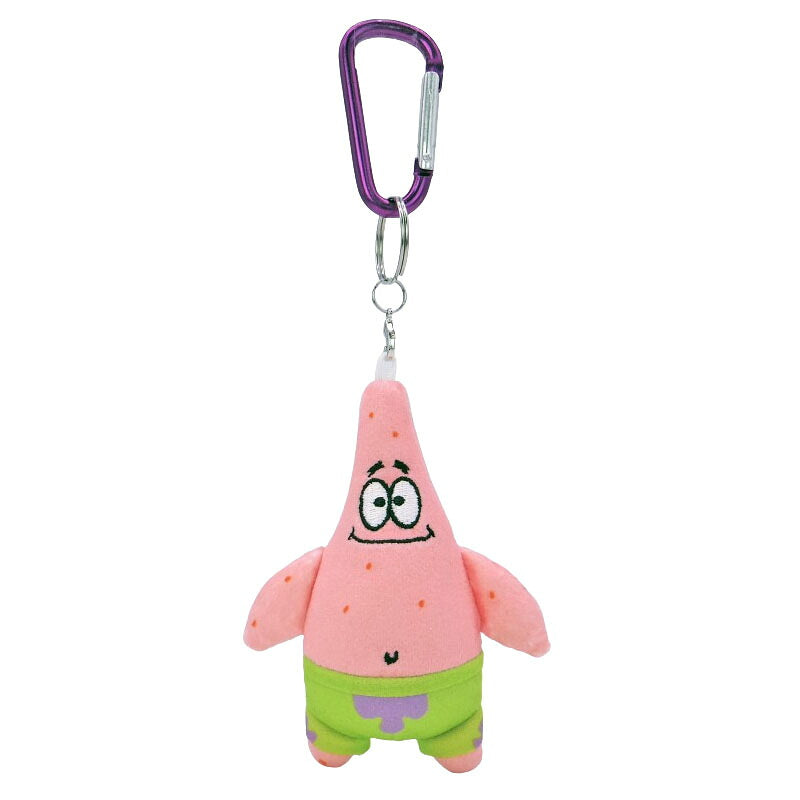 スポンジボブ マスコット カラビナマスコット パトリック ナカジマ プレゼント かわいい ミニぬいぐるみ キャラクター グッズ メール便可 シネマコレクション