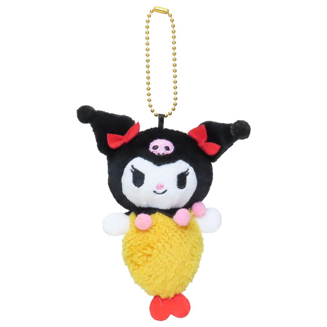 クロミ ミニぬいぐるみボールチェーン エビフライマスコット サンリオ ナカジマ プレゼント キャラクター グッズ シネマコレクション