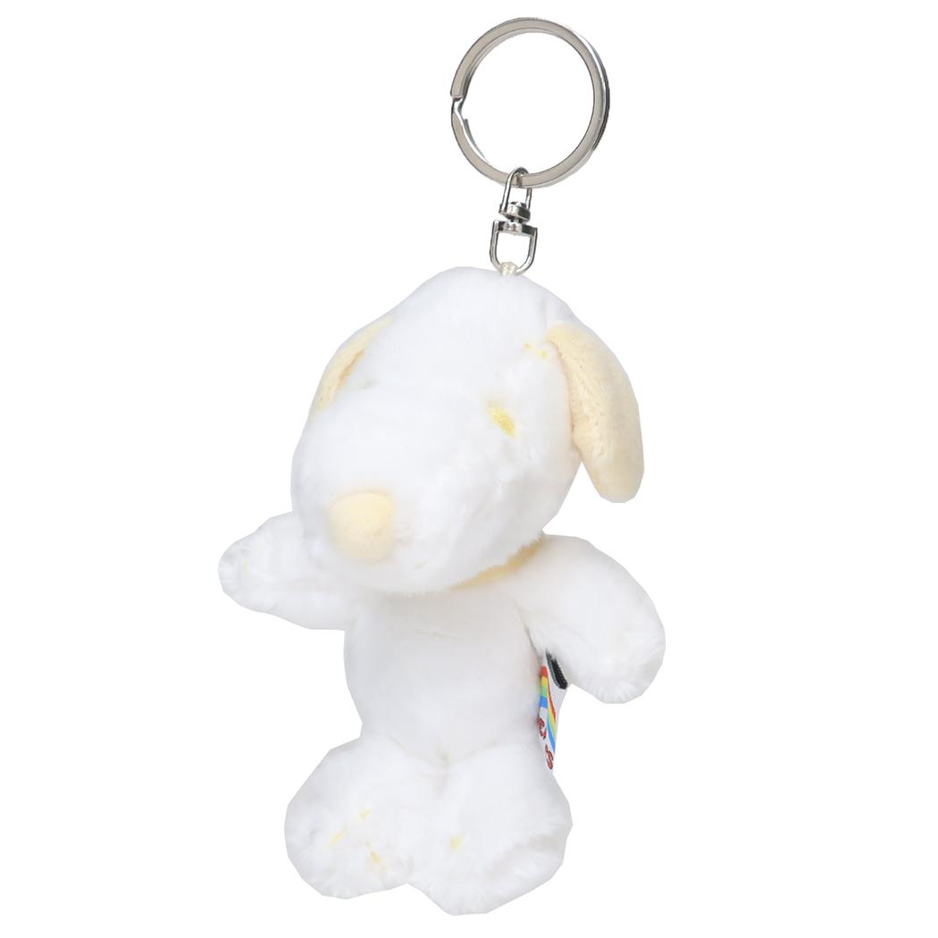 スヌーピー マスコット レインボーカラーマスコット WH ピーナッツ ナカジマ プレゼント かわいい ミニぬいぐるみ キャラクター グッズ シネマコレクション