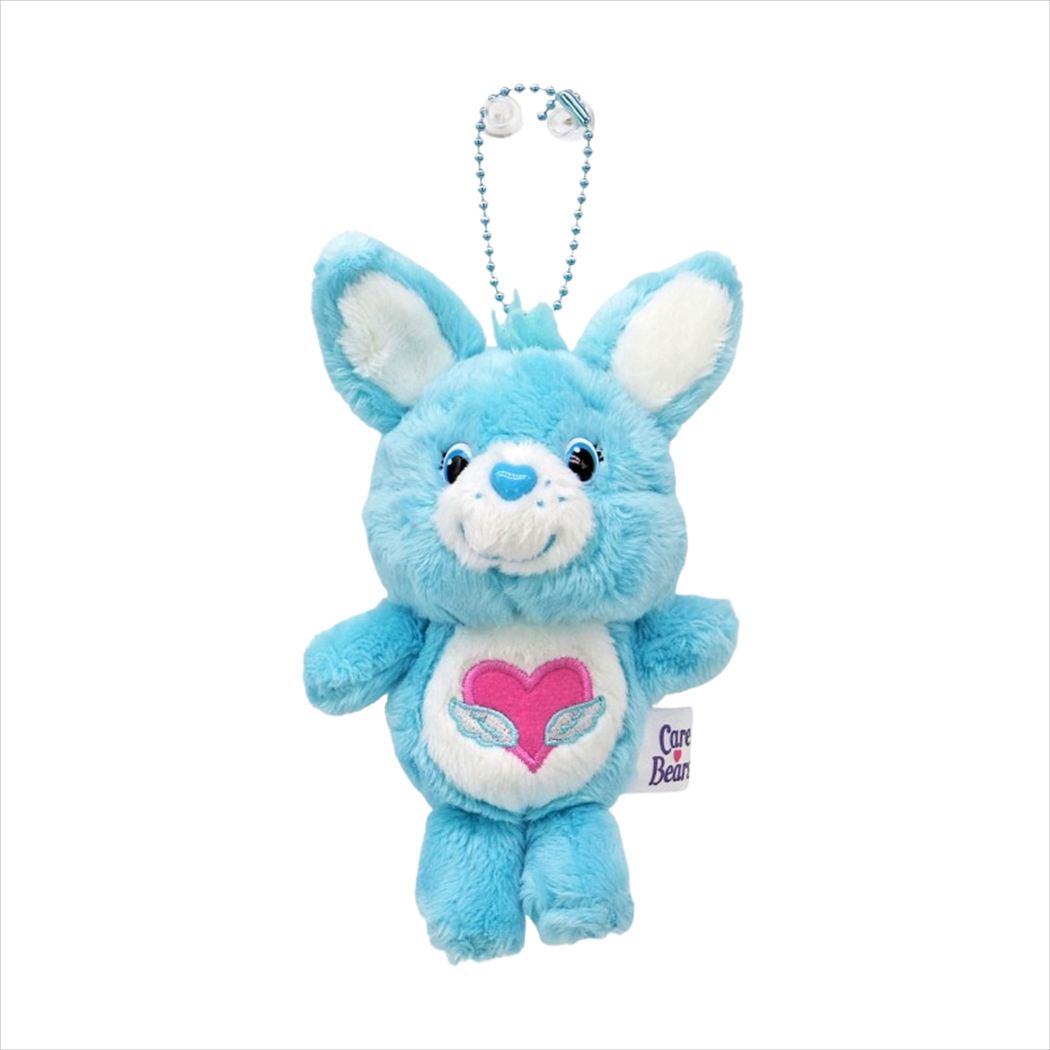 ケアベアカズンズ マスコット ソフトマスコット スウィフトハートラビット CareBears ナカジマ プレゼント ミニぬいぐるみボールチェーン キャラクター グッズ シネマコレクション