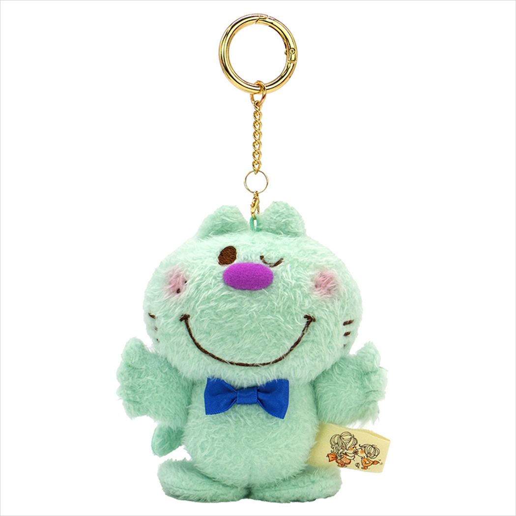 水森亜土 マスコット ミニぬいぐるみ ねこ MT ナカジマ かわいい キャラクター グッズ シネマコレクション