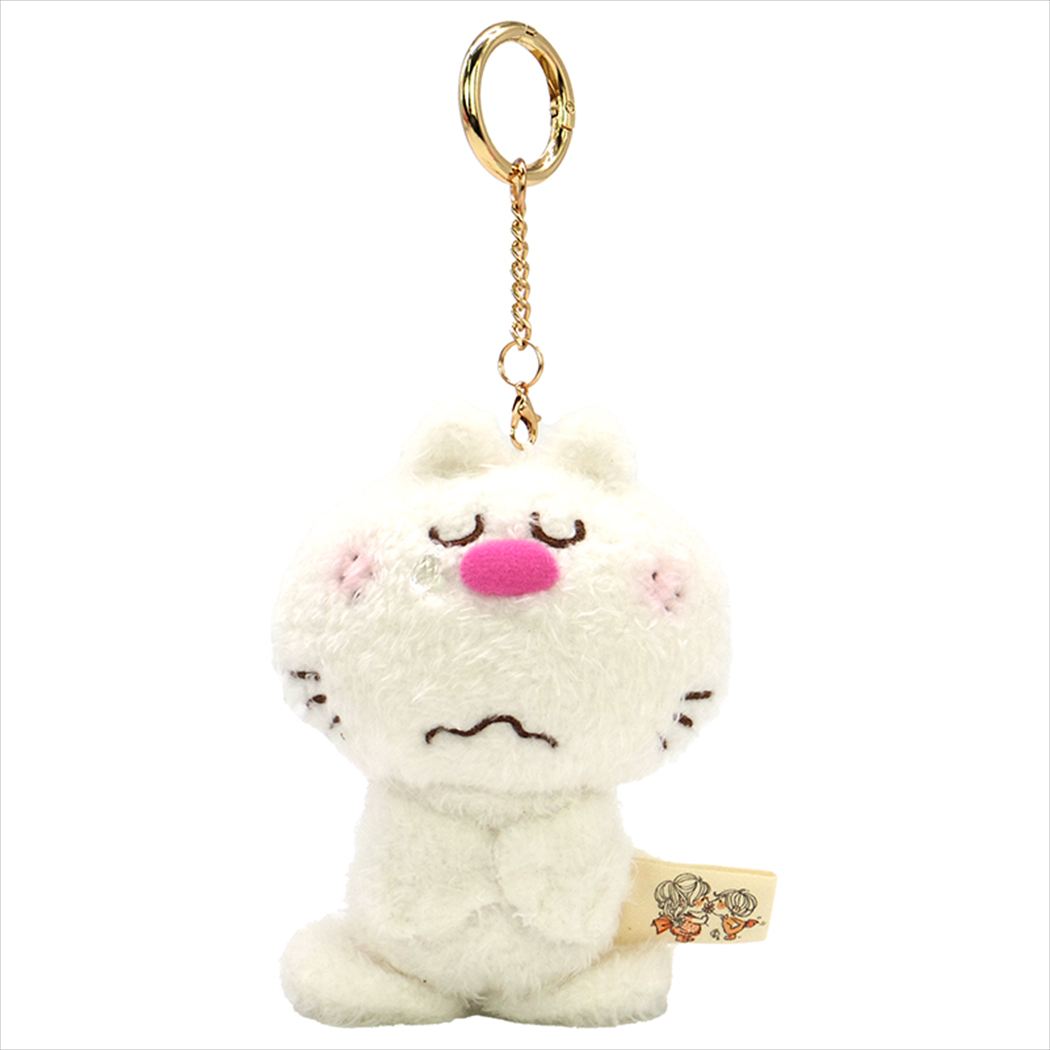 水森亜土 マスコット ミニぬいぐるみ ねこ WH ナカジマ かわいい キャラクター グッズ シネマコレクション