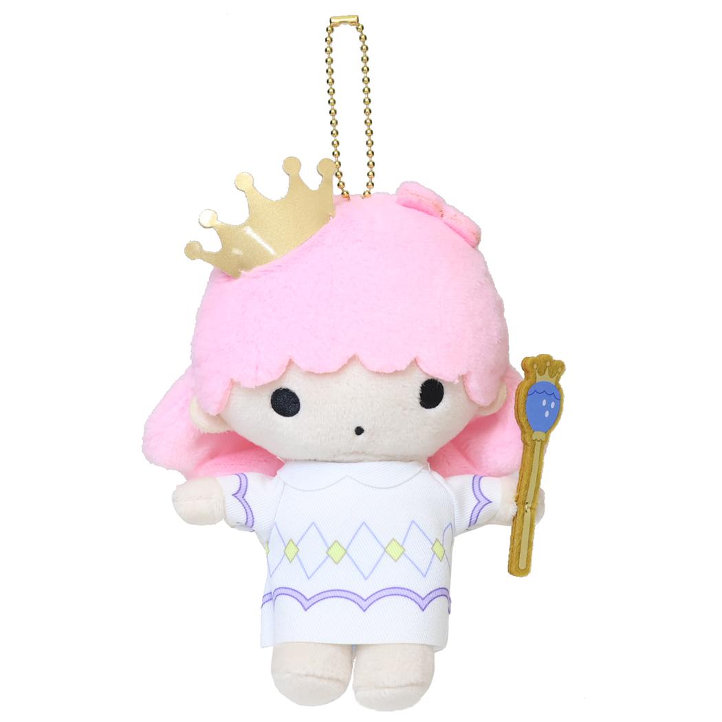 リトルツインスターズ マスコット ミニぬいぐるみボールチェーン フラガリアメモリーズ ララ MC サンリオ ナカジマ プレゼント キャラクター グッズ シネマコレクション
