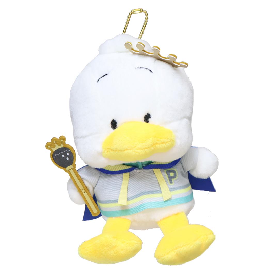 あひるのペックル マスコット ミニぬいぐるみボールチェーン フラガリアメモリーズ MC サンリオ ナカジマ プレゼント キャラクター グッズ シネマコレクション