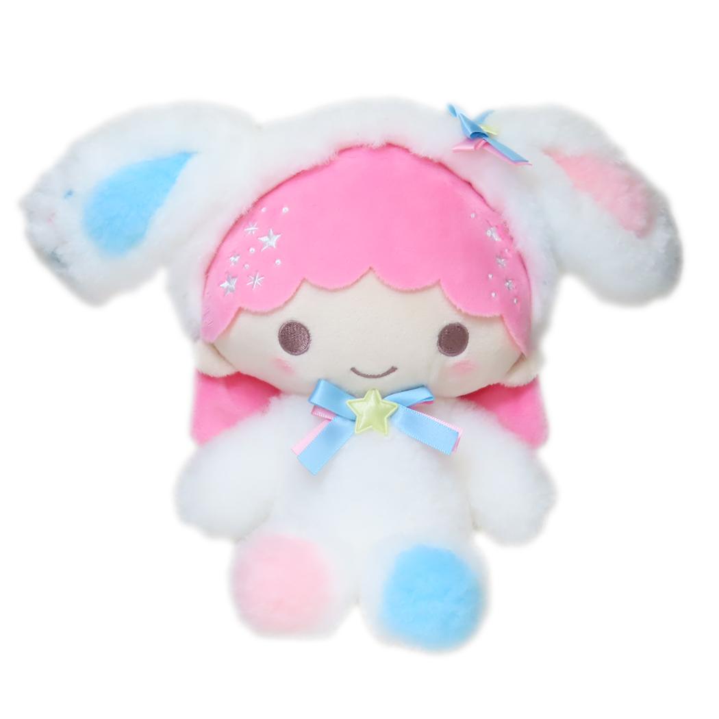 リトルツインスターズ ぬいぐるみ ホワイトバニー S ララ サンリオ ナカジマ プラッシュドール プレゼント キャラクター グッズ シネマコレクション