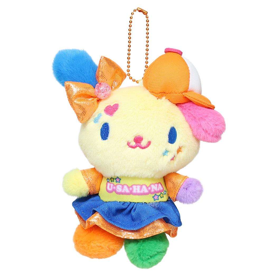 ウサハナ マスコット マスコットチャーム ビビッドキャップY2K サンリオ ナカジマ ミニぬいぐるみ キャラクター グッズ シネマコレクション