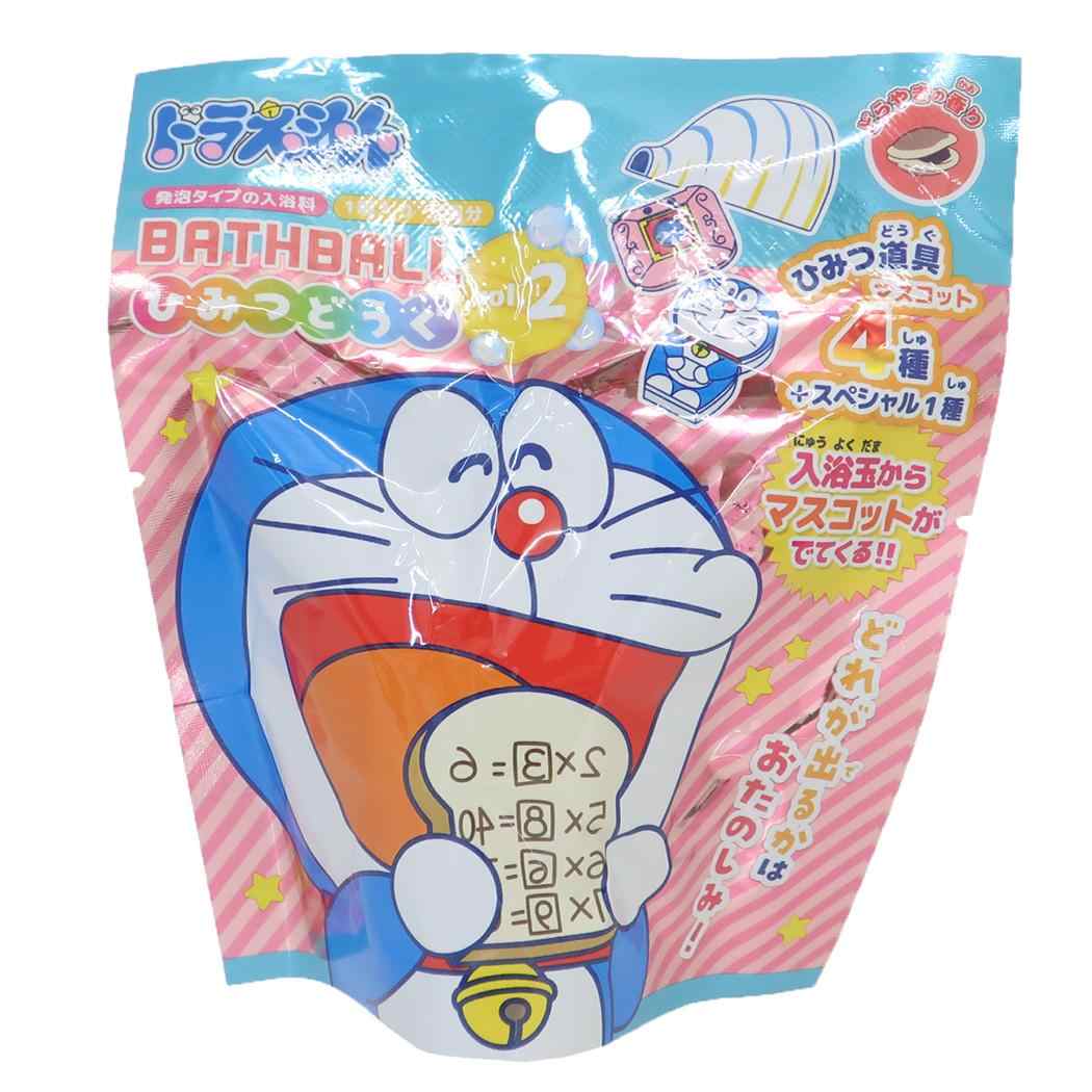 ドラえもん 入浴剤 バスボール vol.2 ひみつ道具 藤子F不二雄 ノルコーポレーション 子供とお風呂 おもしろ雑貨 アニメキャラクター グッズ シネマコレクション