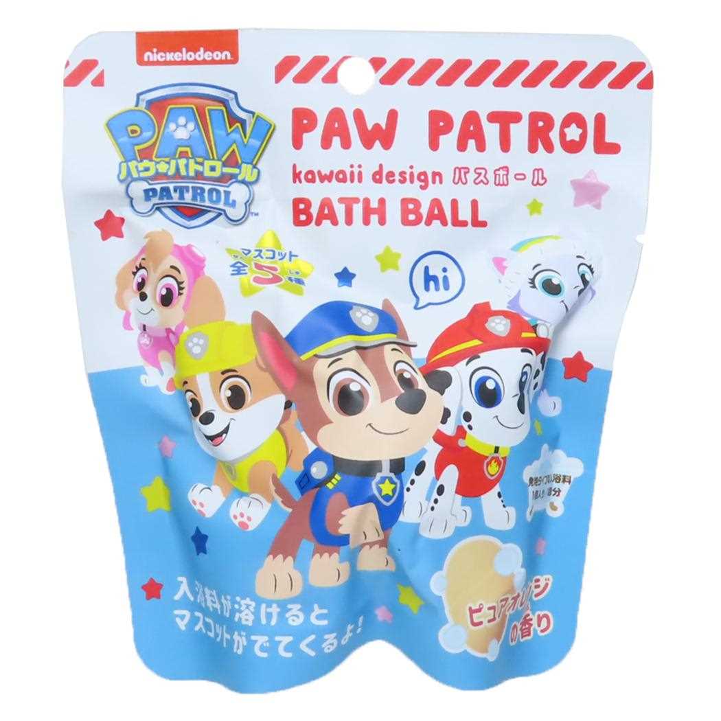 パウパトロール 入浴剤 バスボール 全5種の内どれか1個 ノルコーポレーション 子供とお風呂 おもしろ雑貨 アニメキャラクター グッズ シネマコレクション